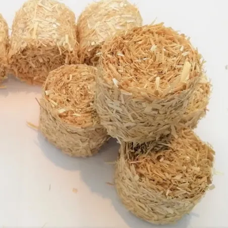 ROUND BALES STRAW FOR SCALE 1:32 NATURAL PACK OF 5