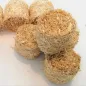 ROUND BALES STRAW FOR SCALE 1:32 NATURAL PACK OF 2