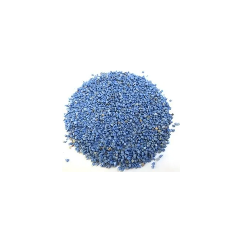 DECORATIVE QUARTZ SMALL COBALT BLUE