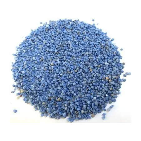 DECORATIVE QUARTZ SMALL COBALT BLUE