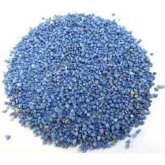 DECORATIVE QUARTZ LARGE COBALT BLUE