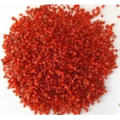 DECORATIVE QUARTZ LARGE CARMINE RED