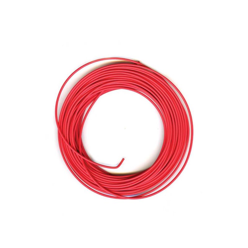 Peco Electrical Wire, Red, 3 amp, 16 strand All Gauges PL-38 R