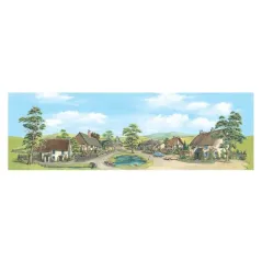 Peco Village with Pond All Gauges SK-65 