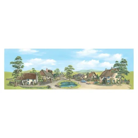 Peco Village with Pond All Gauges SK-65 