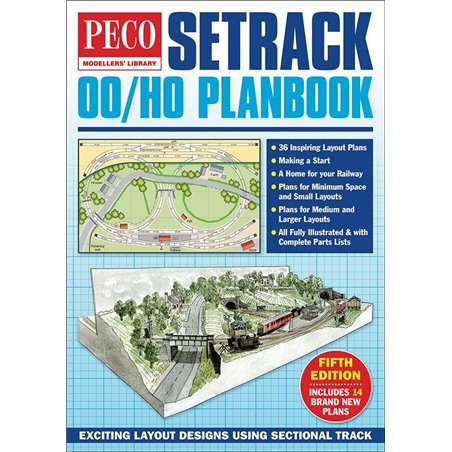 Peco Peco OO/HO Setrack Planbook All Gauges STP-00