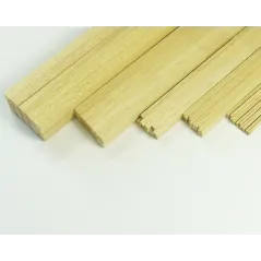 6.0mm x 6.0mm x 915mm Obeche Strip 