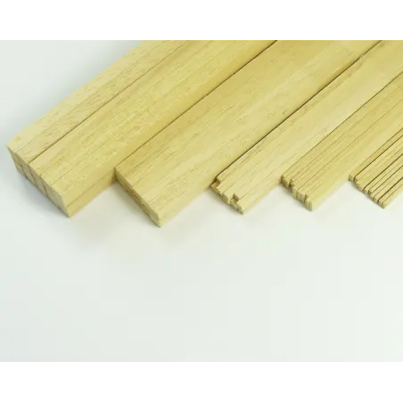 12.0mm x 12.0mm x 915mm Obeche Strip 