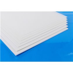 Plastic Sheet A4 White 1.0mm 