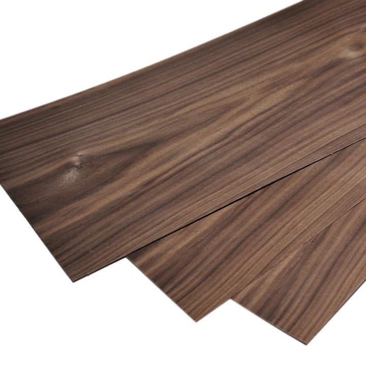 2.5mm x 75mm x 915mm Walnut Sheet 