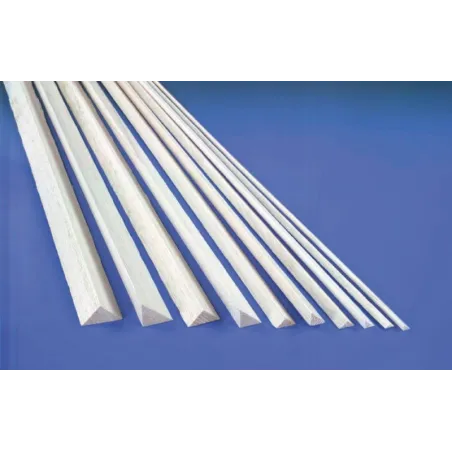 25mm x 915mm Balsa Triangle Equilateral 