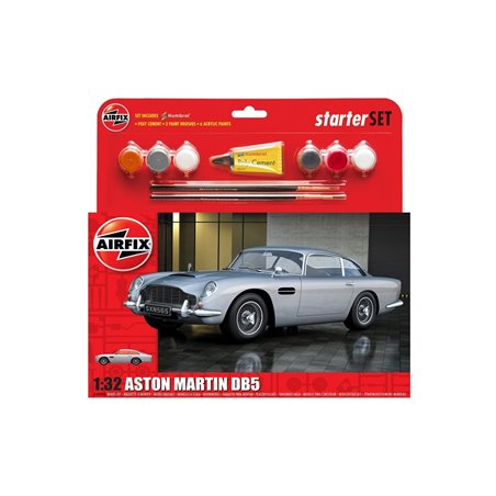 Airfix Gift Set 50089A Aston Martin DB5 (Silver)