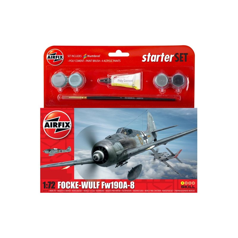 Airfix Gift Set 55110 Focke Wulf FW190A-8 1:72