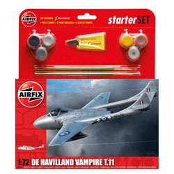 Airfix Gift Set 55204 De Havilland Vampire 1:72