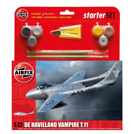 Airfix Gift Set 55204 De Havilland Vampire 1:72
