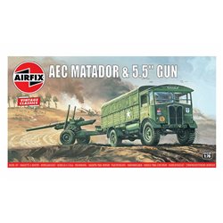 Airfix Vintage 01314V AEC Matador & Gun