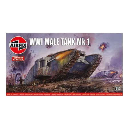 Airfix Vintage 01315V WWI Male Tank