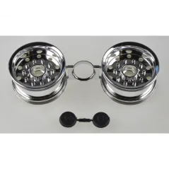 CARSON CHROME TRAILER RIM