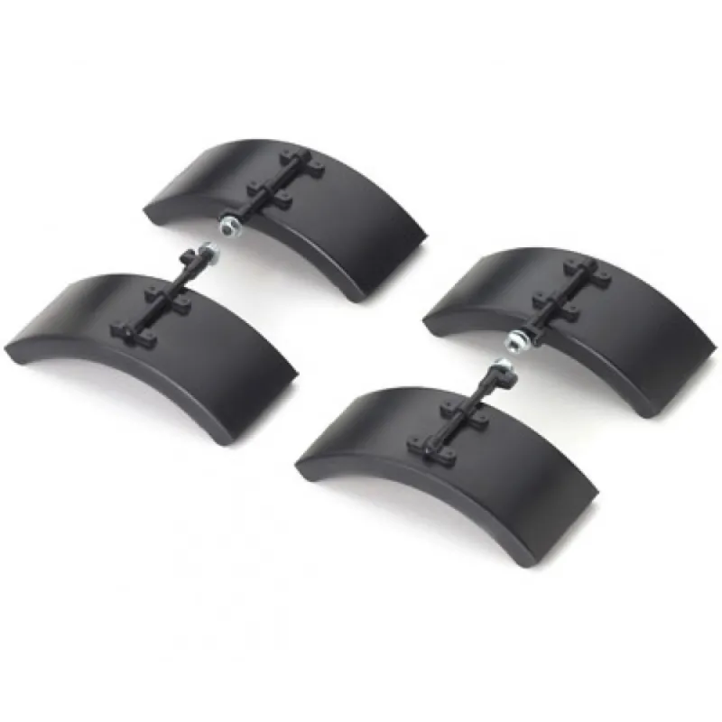 CARSON 1:14 Mud Guard-Set Dump trai.(quart.)(4)