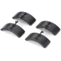 CARSON 1:14 Mud Guard-Set Dump trai.(quart.)(4)