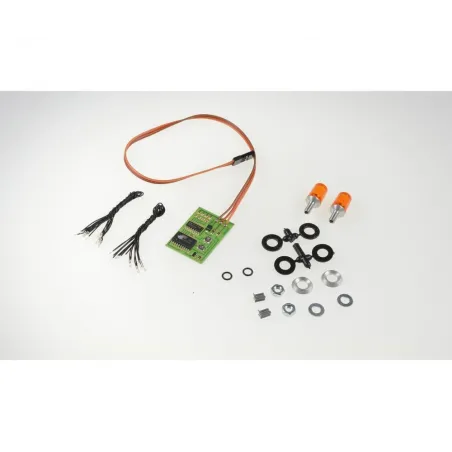CARSON 15x10mm Orange Flashing Light w/ E.(2)