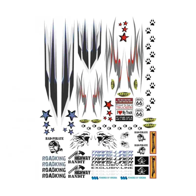 CARSON Truck Sticker Strip