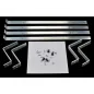 CARSON 1:14 Trailer Underride Guard 240mm Ta/Co