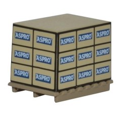 Oxford Diecast Pallet/Loads Aspro * 4