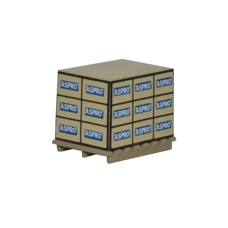 Oxford Diecast Pallet/Loads Aspro * 4