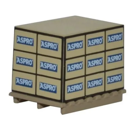 Oxford Diecast Pallet/Loads Aspro * 4