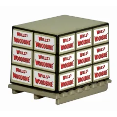 Oxford Diecast Pallet / Loads Wills Woodbine