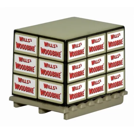 Oxford Diecast Pallet / Loads Wills Woodbine