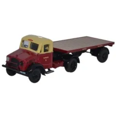 Oxford Diecast Bedford OX Flatbed Trailer British Rail 