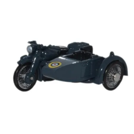 Oxford Diecast Motorbike / Sidecar RAF
