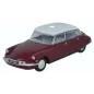 Oxford Diecast Citroen DS19 Regal Red/White