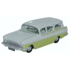 Oxford Diecast Vauxhall Friary Estate Swan White/Lime Yellow 