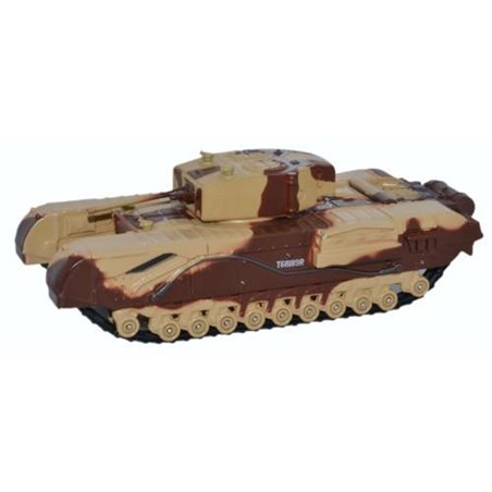 Oxford Diecast Churchill Tank MkIII Kingforce - Major King