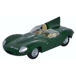 Oxford Diecast Jaguar D Type Green