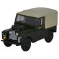 Oxford Diecast Landrover Canvas RCT