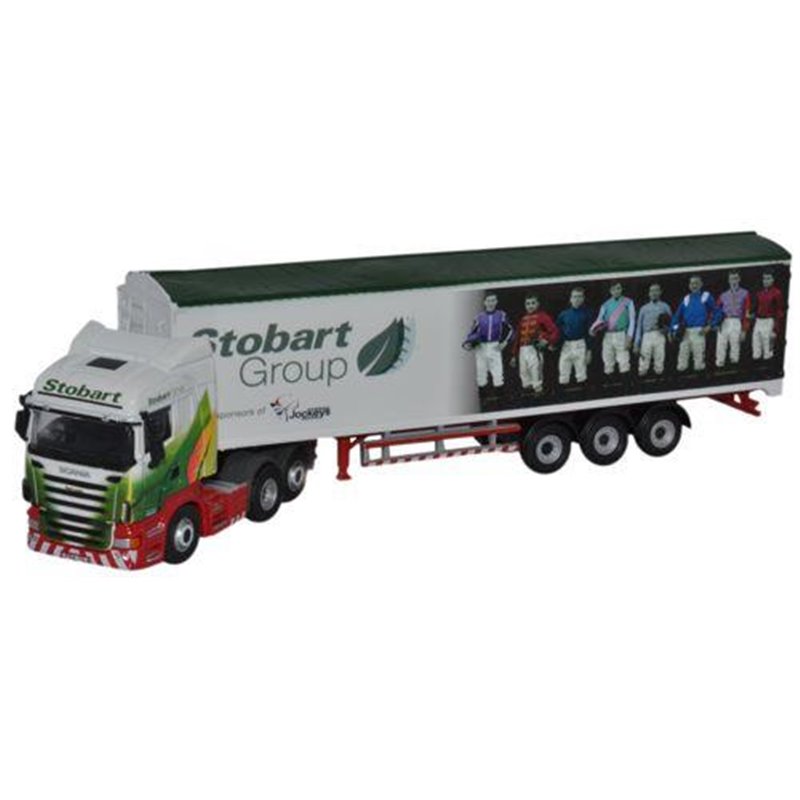 Oxford Diecast Scania Stobart Ascot Champions Day