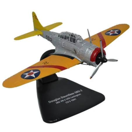 Oxford Diecast Douglas Dauntless Black 2B2 USS Lexington