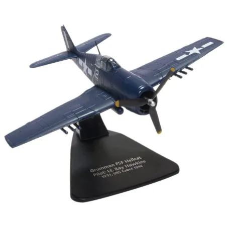 Oxford Diecast Grumman Hellcat VF31 Lt. Ray Hawkins USS Cabot 1944