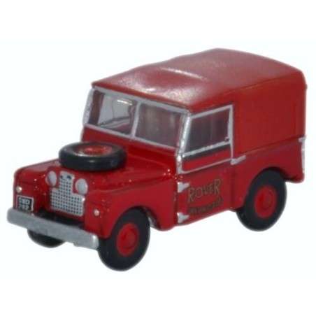 Oxford Diecast Land Rover Series 1 Rover Fire Brigade