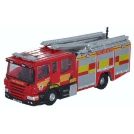 Oxford Diecast Scania Pump Ladder Essex Fire & Rescue