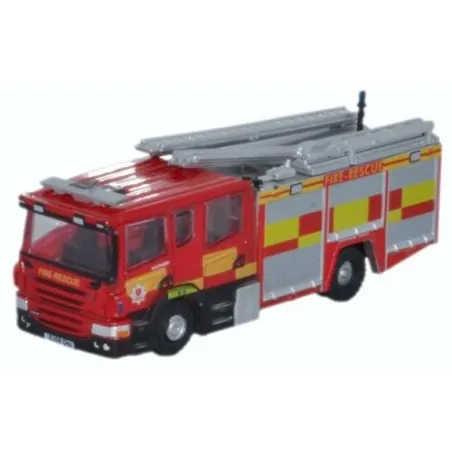 Oxford Diecast Scania Pump Ladder Essex Fire & Rescue