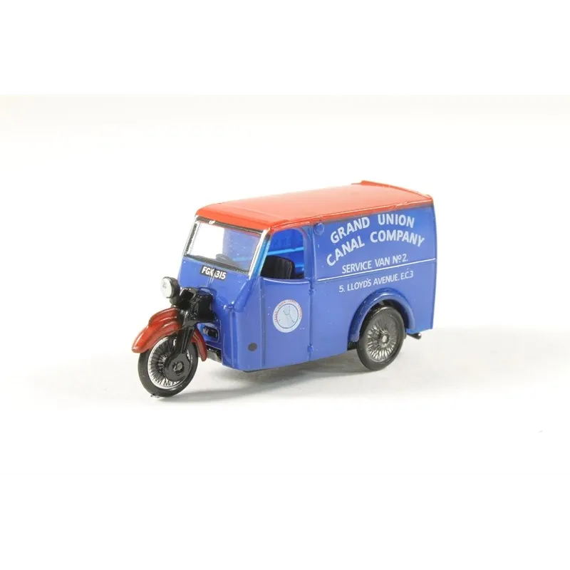 Oxford Diecast Tricycle Van Grand Union Canal Company Oxford Diecast Tricycle Van Grand Union Canal Company
