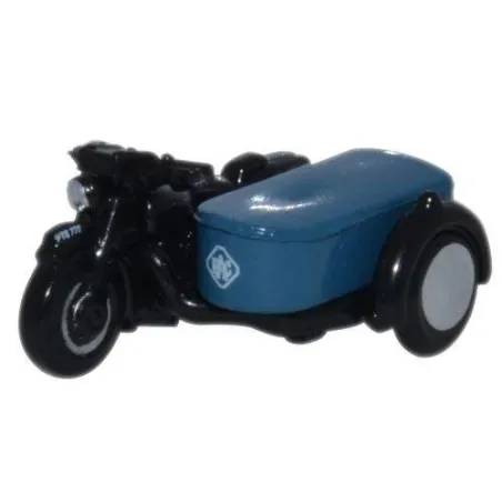 Oxford Diecast BSA Motorbike & Sidecar RAC 