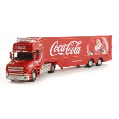 Oxford Diecast Coca Cola T Cab & Box Car Trailer 