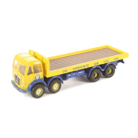 Oxford Diecast Foden FG 8 Wheel Flatbed Blue Circle