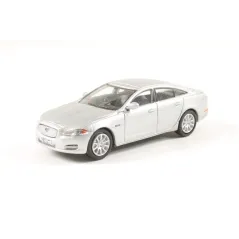 Oxford Diecast Jaguar XJ Saloon Rhodium Silver 